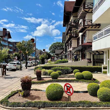 Apto 2Dorm 500M Rua Coberta By Achei Gramado Bagian luar foto