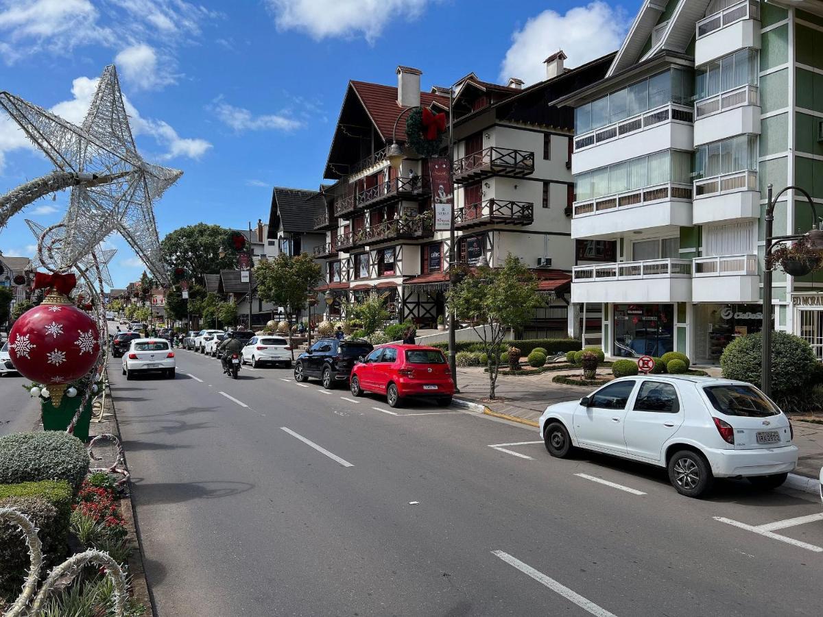Apto 2Dorm 500M Rua Coberta By Achei Gramado Bagian luar foto